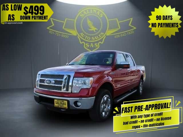 2012 FORD F-150 LARIAT for sale in GILROY