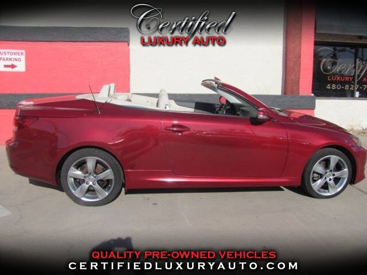 2011 LEXUS IS 250C for sale in SCOTTSDALE