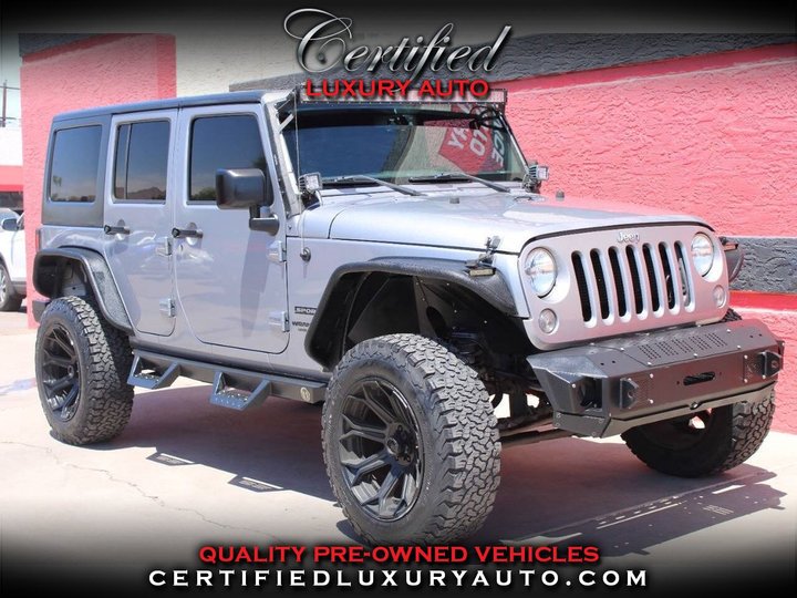 2016 JEEP WRANGLER UNLIMITED for sale in SCOTTSDALE