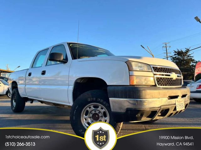 2006 CHEVROLET SILVERADO 2500 HD CREW CAB for sale in HAYWARD