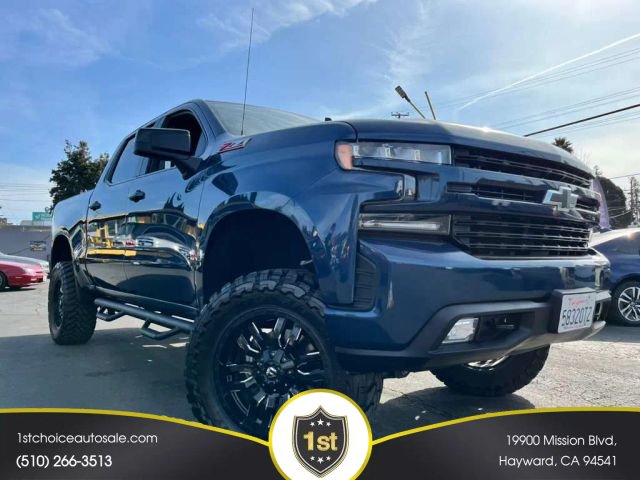 2019 CHEVROLET SILVERADO 1500 CREW CAB for sale in HAYWARD