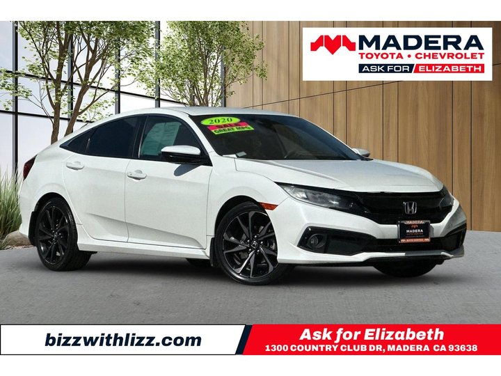 2020 HONDA CIVIC for sale in MADERA