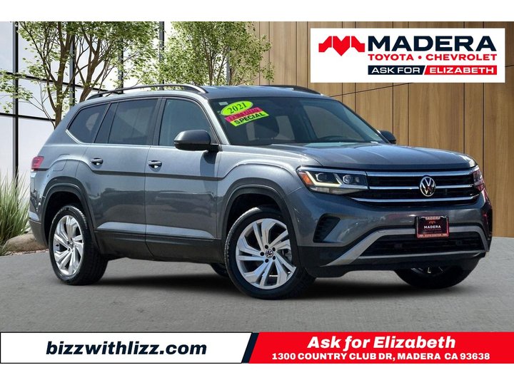 2021 VOLKSWAGEN ATLAS for sale in MADERA