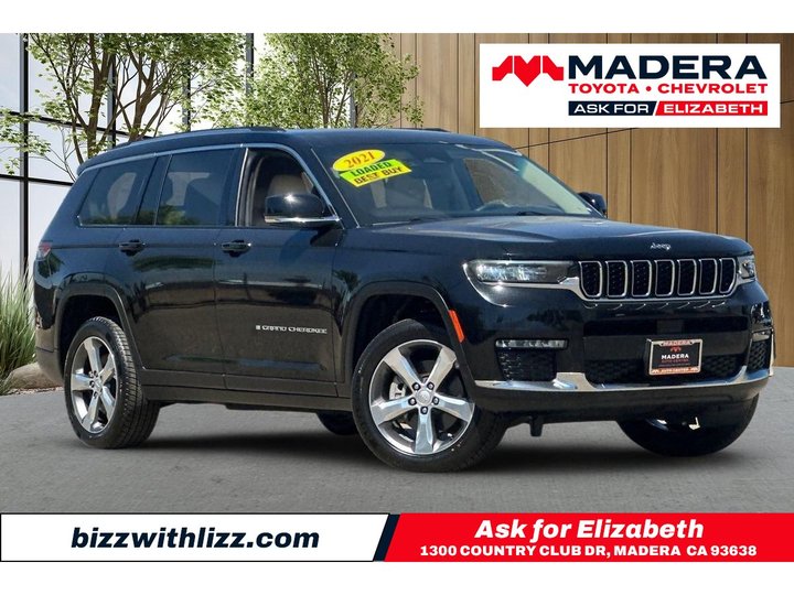 2021 JEEP GRAND CHEROKEE L for sale in MADERA