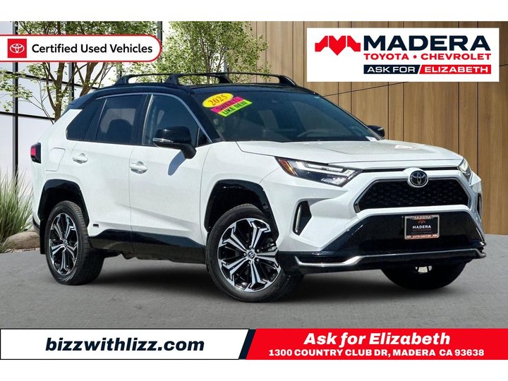2025 TOYOTA RAV4 PLUG-IN HYBRID for sale in MADERA