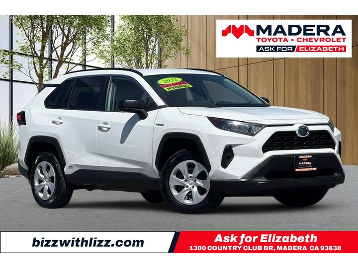 2021 TOYOTA RAV4 HYBRID for sale in MADERA