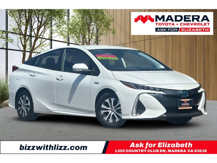 2021 TOYOTA PRIUS PRIME for sale in MADERA