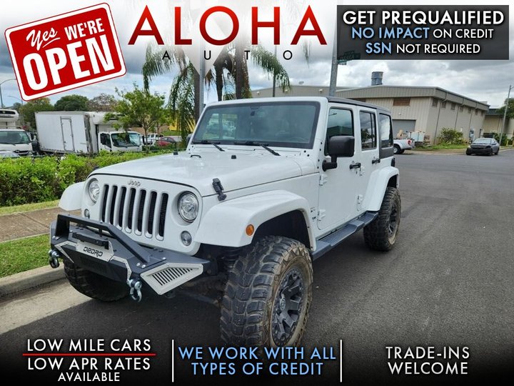 2018 JEEP WRANGLER UNLIMITED for sale in LAHAINA