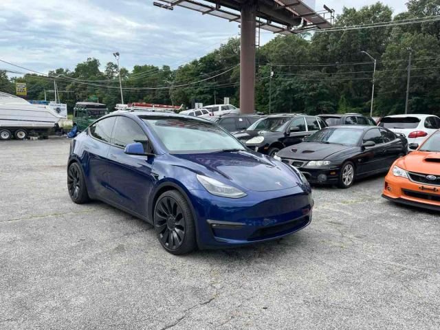 2021 TESLA MODEL Y for sale in CALUMET CITY