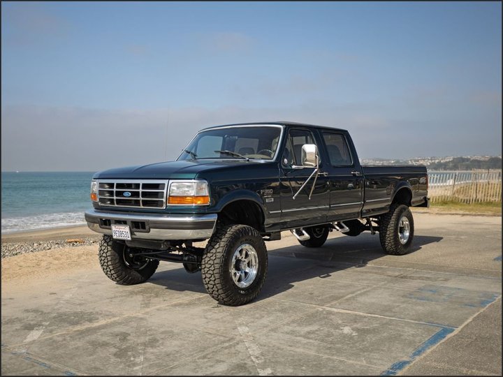 1997 FORD F350 CREW CAB for sale in SAN JUAN CAPISTRANO