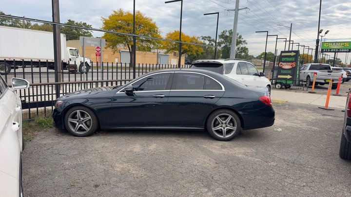 2017 MERCEDES-BENZ E-CLASS for sale in DETROIT
