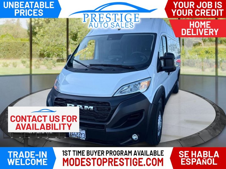 2025 RAM PROMASTER CARGO VAN for sale in MODESTO