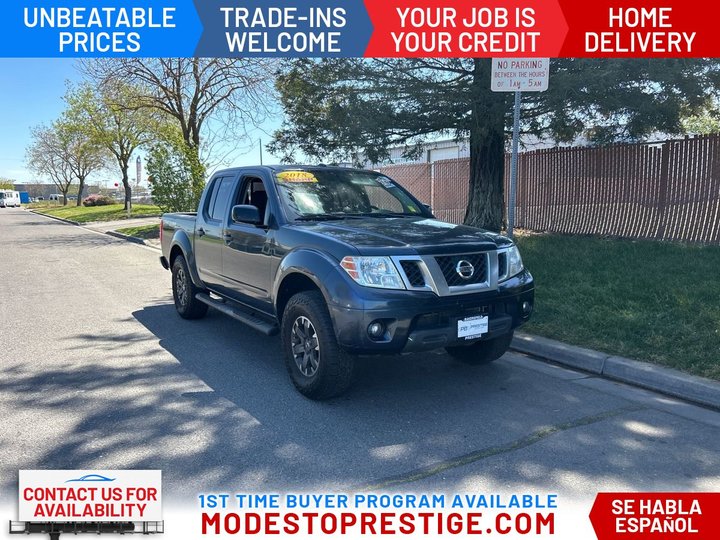 2018 NISSAN FRONTIER CREW CAB for sale in MODESTO