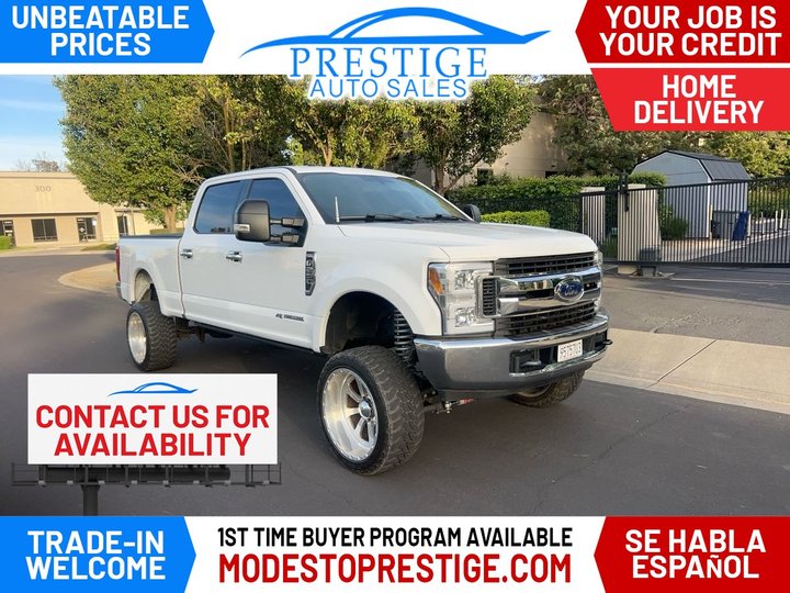 2018 FORD F250 SUPER DUTY CREW CAB for sale in MODESTO