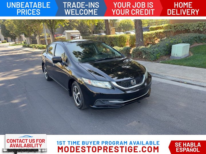 2015 HONDA CIVIC for sale in MODESTO