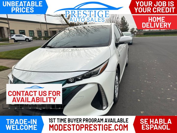 2017 TOYOTA PRIUS PRIME for sale in MODESTO