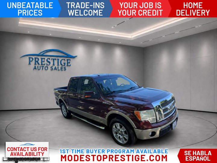 2010 FORD F150 SUPERCREW CAB for sale in MODESTO