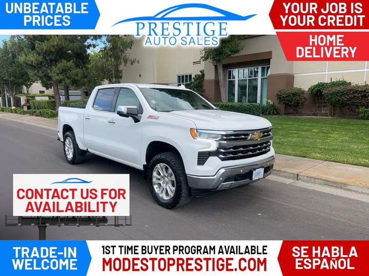 2024 CHEVROLET SILVERADO 1500 CREW CAB for sale in MODESTO