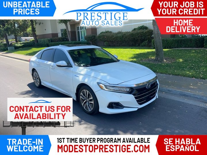 2021 HONDA ACCORD HYBRID for sale in MODESTO