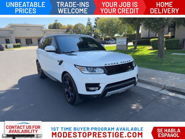 2016 LAND ROVER RANGE ROVER SPORT for sale in MODESTO