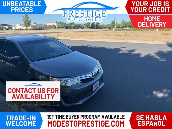 2013 TOYOTA CAMRY for sale in MODESTO
