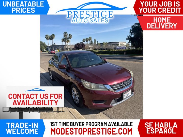 2015 HONDA ACCORD for sale in MODESTO