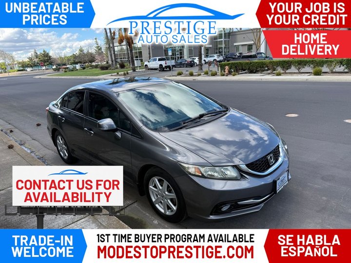 2013 HONDA CIVIC for sale in MODESTO
