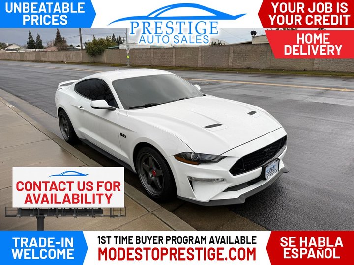 2019 FORD MUSTANG for sale in MODESTO