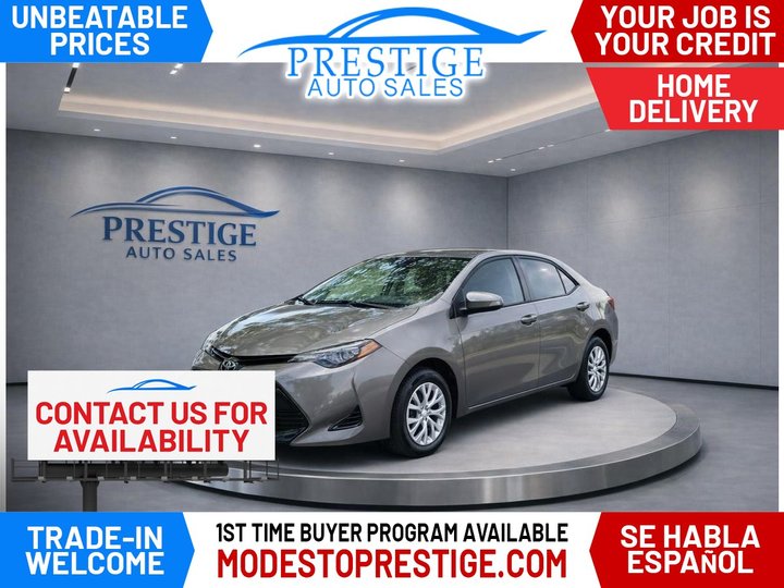 2019 TOYOTA COROLLA for sale in MODESTO