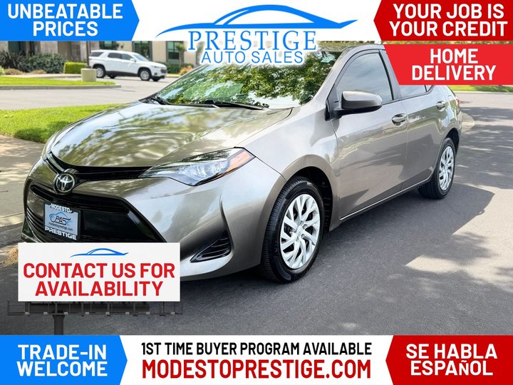 2019 TOYOTA COROLLA for sale in MODESTO