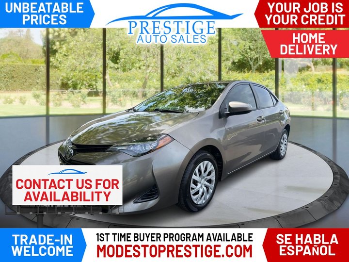 2019 TOYOTA COROLLA for sale in MODESTO