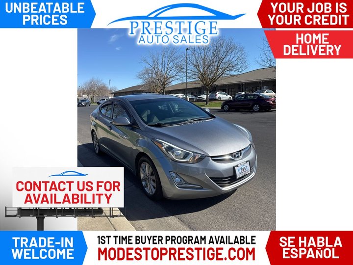 2016 HYUNDAI ELANTRA for sale in MODESTO