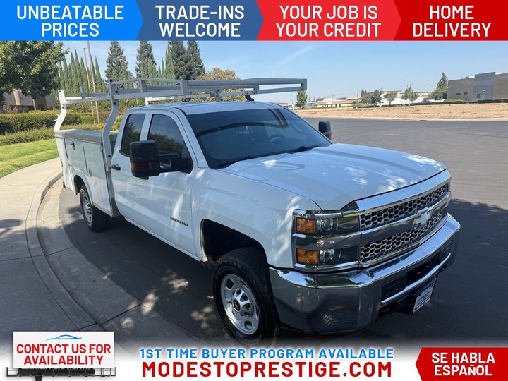 2019 CHEVROLET SILVERADO 2500 HD DOUBLE CAB for sale in MODESTO