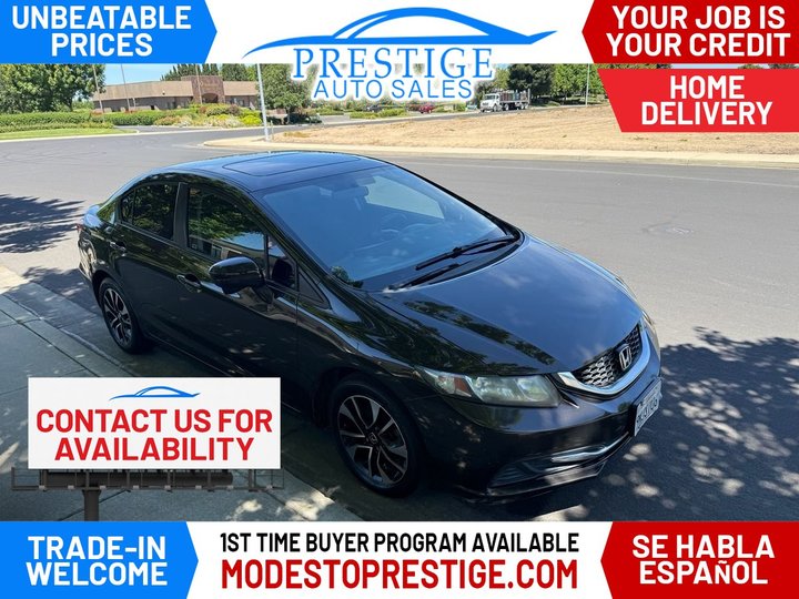 2014 HONDA CIVIC for sale in MODESTO