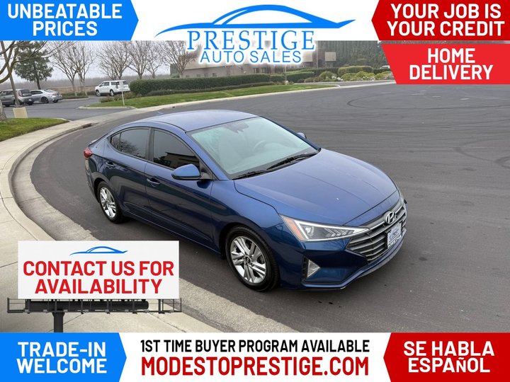 2020 HYUNDAI ELANTRA for sale in MODESTO
