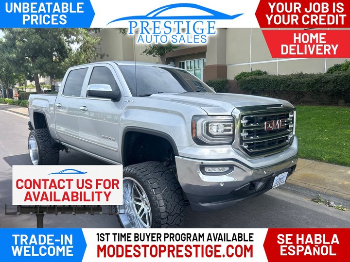 2018 GMC SIERRA 1500 CREW CAB for sale in MODESTO