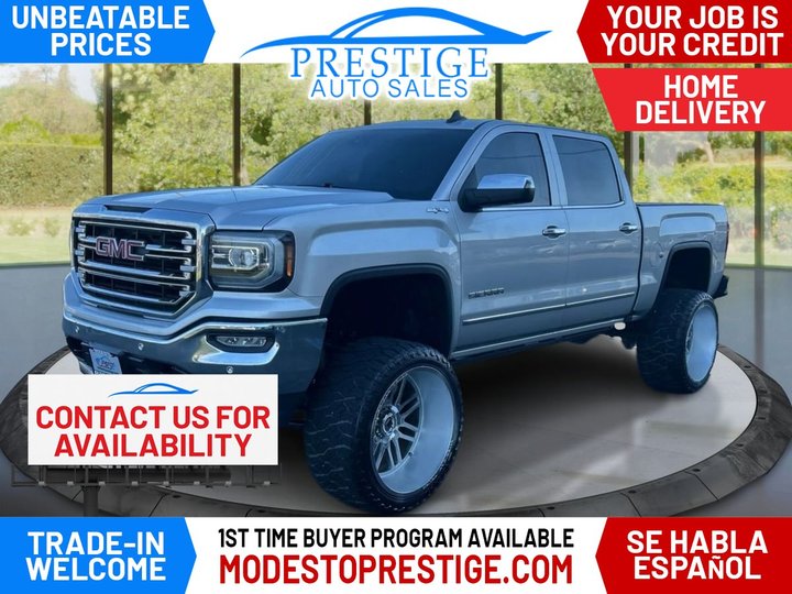 2018 GMC SIERRA 1500 CREW CAB for sale in MODESTO