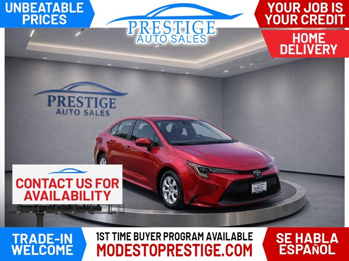 2020 TOYOTA COROLLA for sale in MODESTO