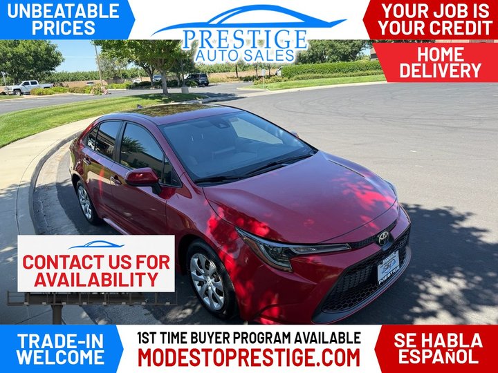2020 TOYOTA COROLLA for sale in MODESTO