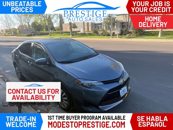 2017 TOYOTA COROLLA for sale in MODESTO