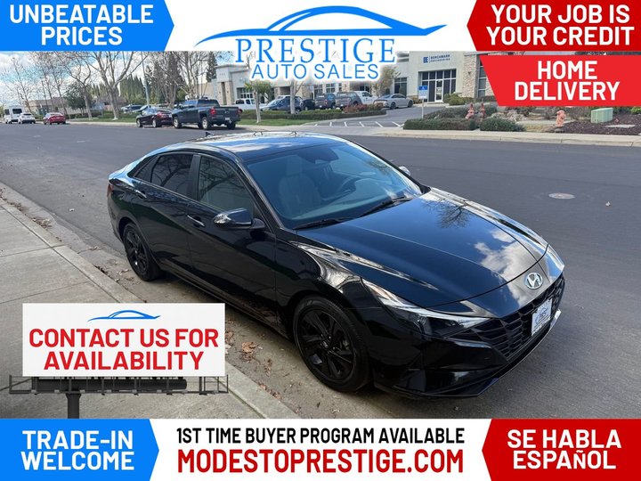 2021 HYUNDAI ELANTRA for sale in MODESTO