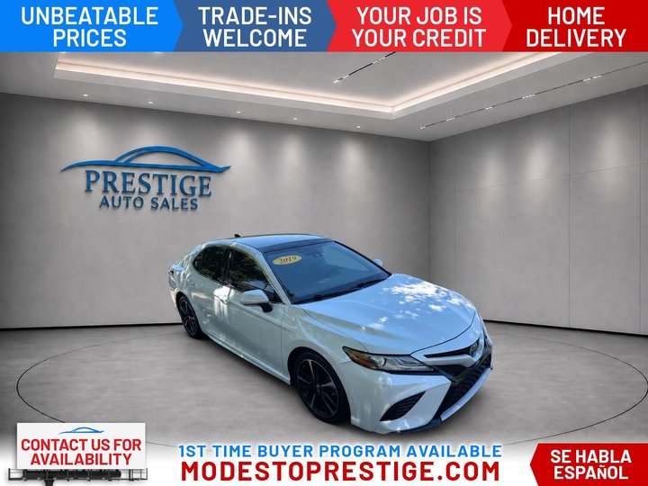 2019 TOYOTA CAMRY for sale in MODESTO