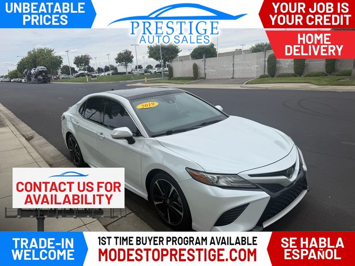 2019 TOYOTA CAMRY for sale in MODESTO