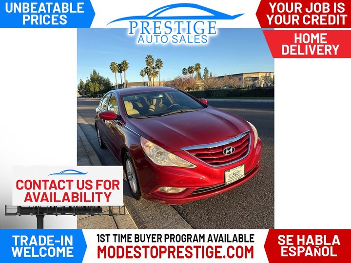 2013 HYUNDAI SONATA for sale in MODESTO