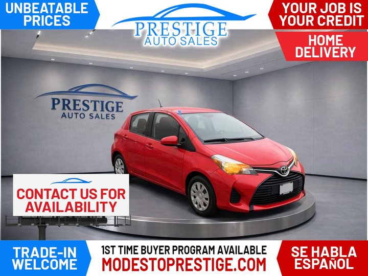 2015 TOYOTA YARIS for sale in MODESTO