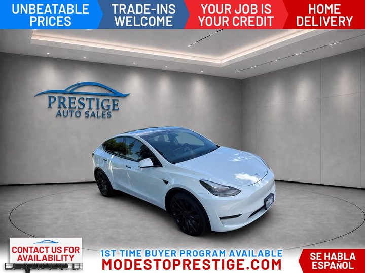 2022 TESLA MODEL Y for sale in MODESTO