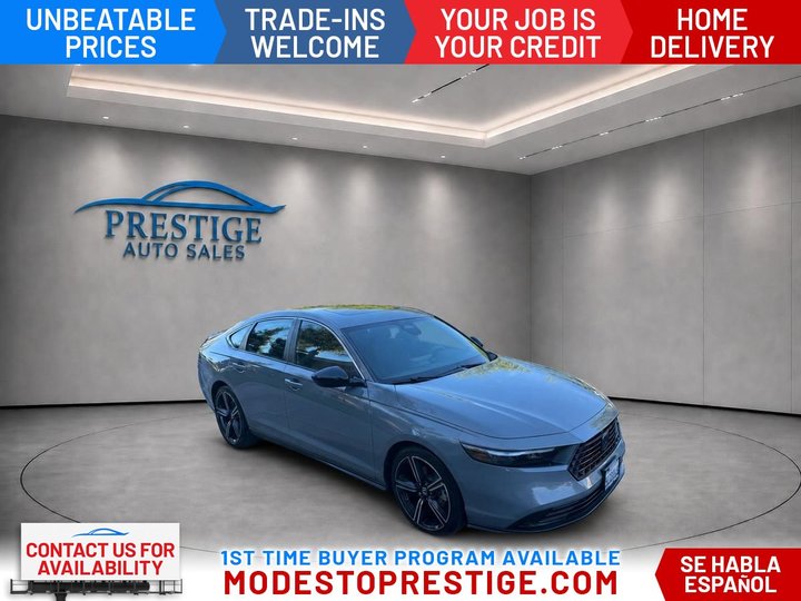 2023 HONDA ACCORD HYBRID for sale in MODESTO