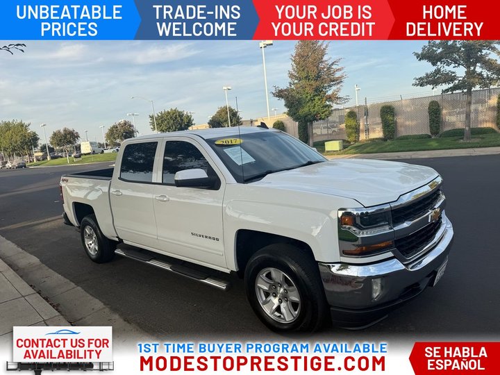2017 CHEVROLET SILVERADO 1500 CREW CAB for sale in MODESTO