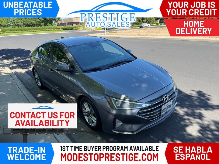 2019 HYUNDAI ELANTRA for sale in MODESTO