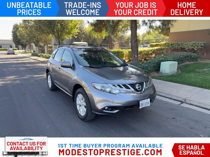 2013 NISSAN MURANO for sale in MODESTO